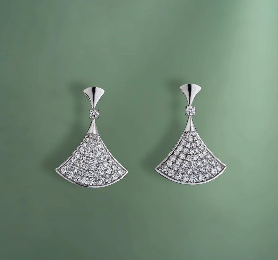 Boucles d'oreilles Argenté BVLGARI DIVAS DREAM