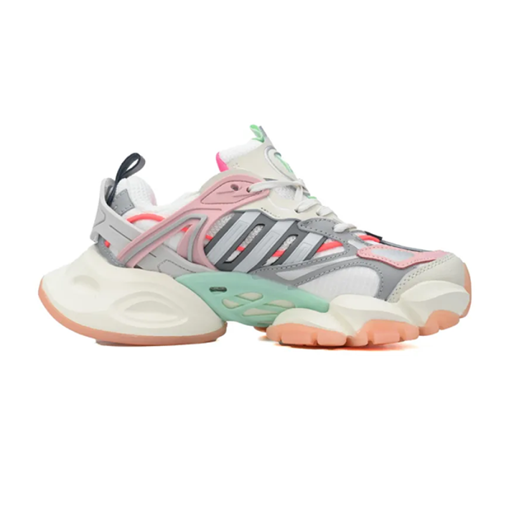 Adidas XL Runner Deluxe Pink Grey Green