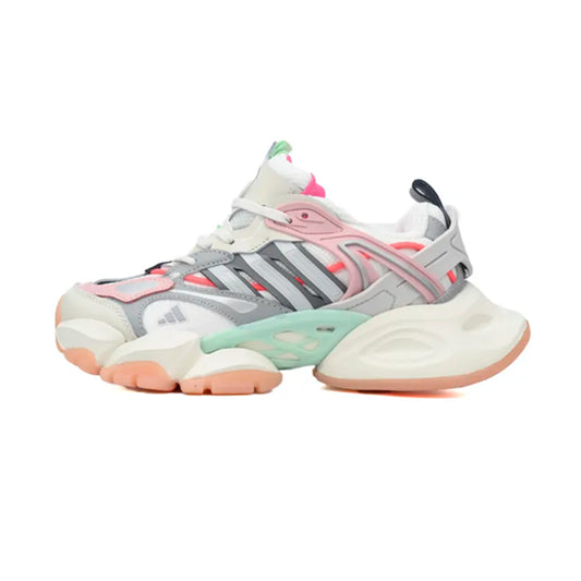Adidas XL Runner Deluxe Pink Grey Green