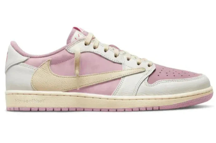 Travis Scott x Air Jordan 1 Low "Shy Pink Rose"