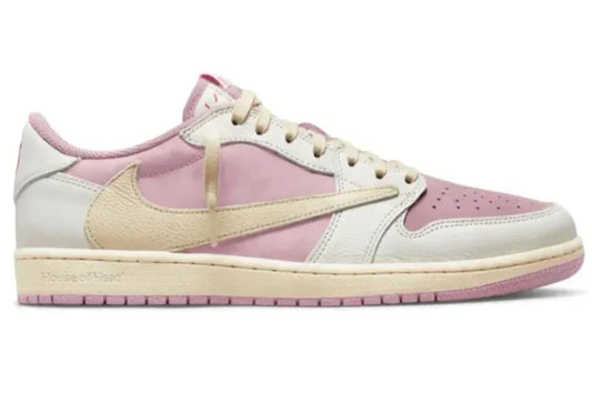 Travis Scott x Air Jordan 1 Low "Shy Pink Rose"