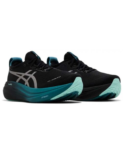 Asics Gel Nimbus 27 Lite Show Black Clay Grey Blue