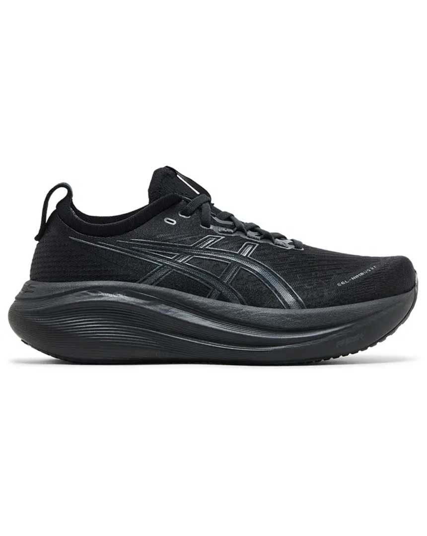 Asics Gel Nimbus 27 Wide Black Graphite Grey