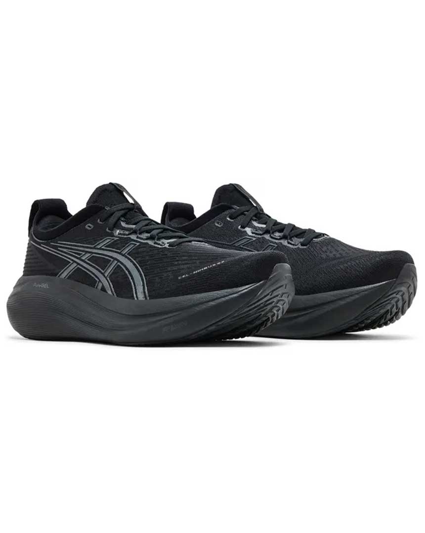Asics Gel Nimbus 27 Wide Black Graphite Grey