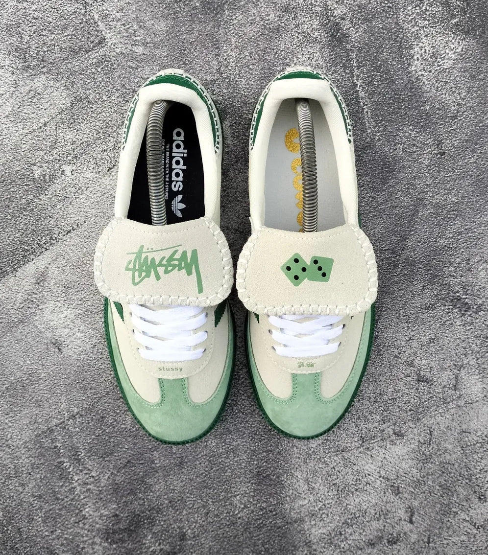 Custom Adidas Samba x Stussy Dice