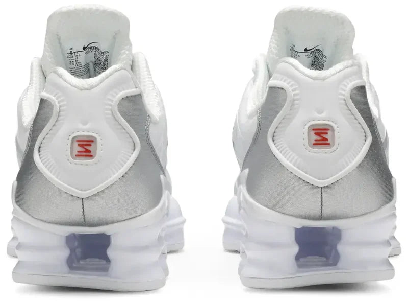 Nike Shox TL White Metallic Silver