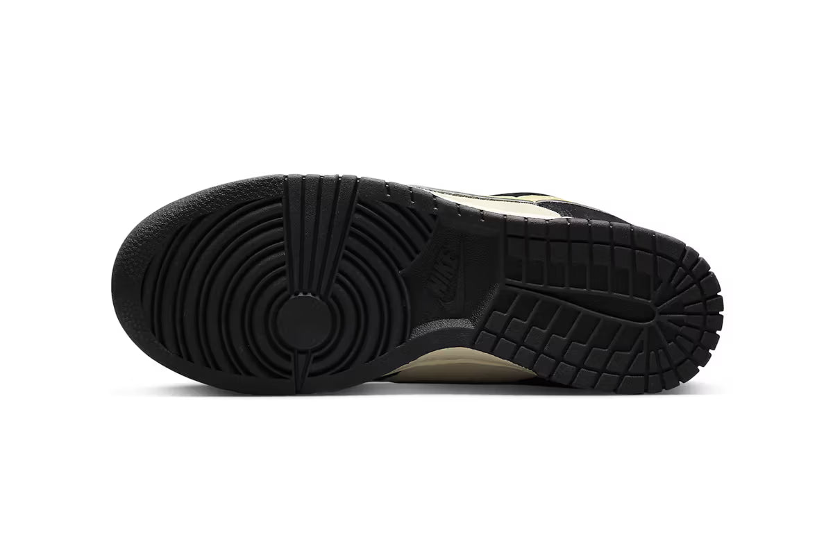 Nike Dunk Low LX Black Suede Team Gold