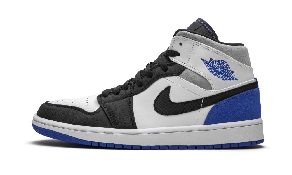 Air Jordan 1 Mid SE "Game Royal Black Toe"