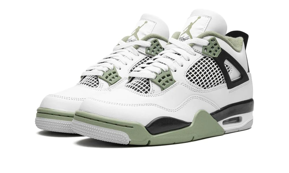 AIR JORDAN 4 RETRO WMNS "Seafoam / Oil Green"