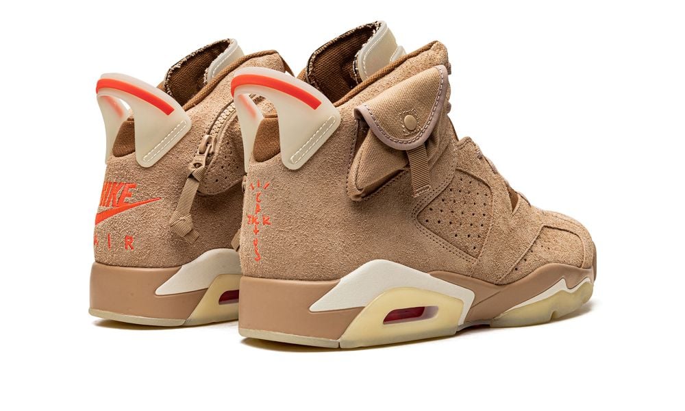 Air Jordan 6 Retro SP "Travis Scott British Khaki Promo Sample"