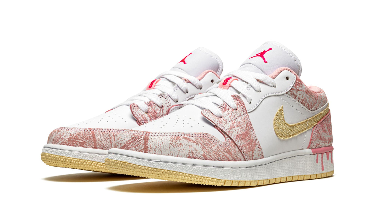 Air Jordan 1 Low SE GS "Paint Drip