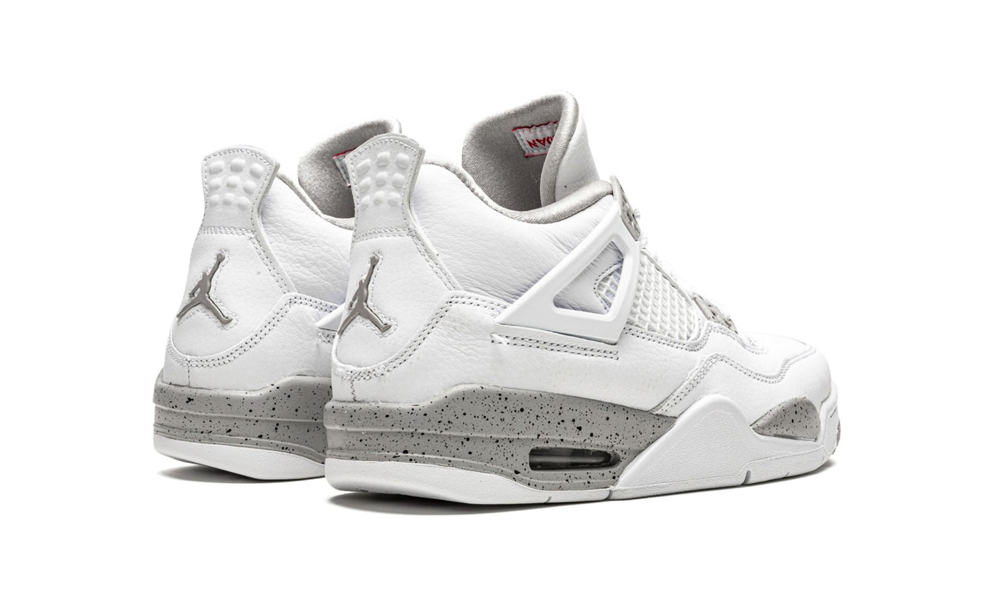 Air Jordan 4 Retro GS "White Oreo"