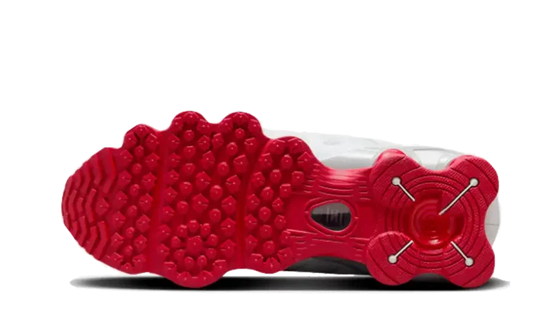 Nike Shox TL Platinum Tint Gym Red