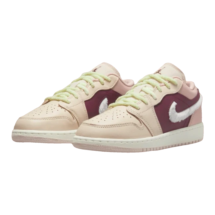 Nike Air Jordan 1 Low SE Fur Swoosh (GS)