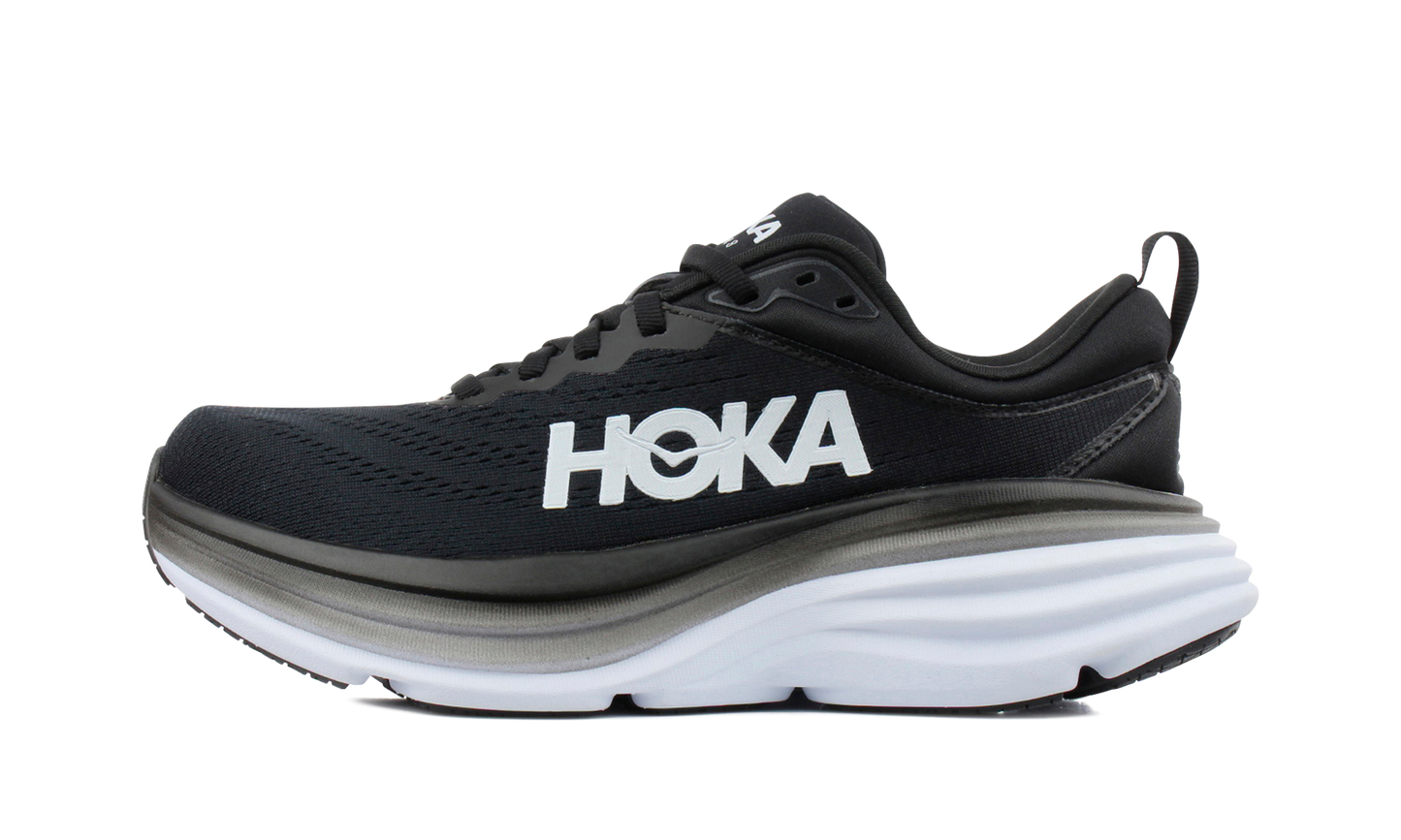 Hoka Bondi 8 "Black / White"