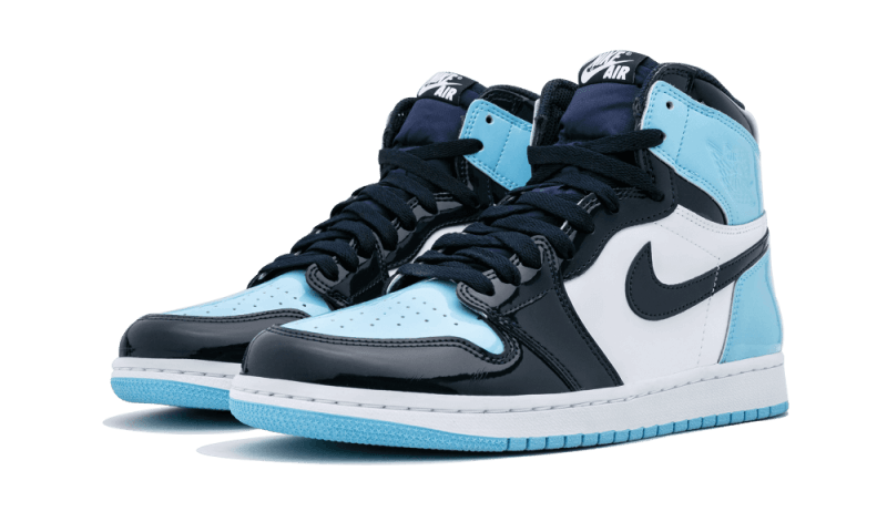 Air Jordan 1 Mid UNC Patent Leather (Kids) – Stylish & Comfortable Shoes